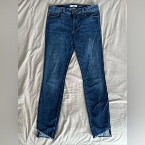 Like new Fidelity Denim Gwen High Rise Skinny Political Blue - Size 29